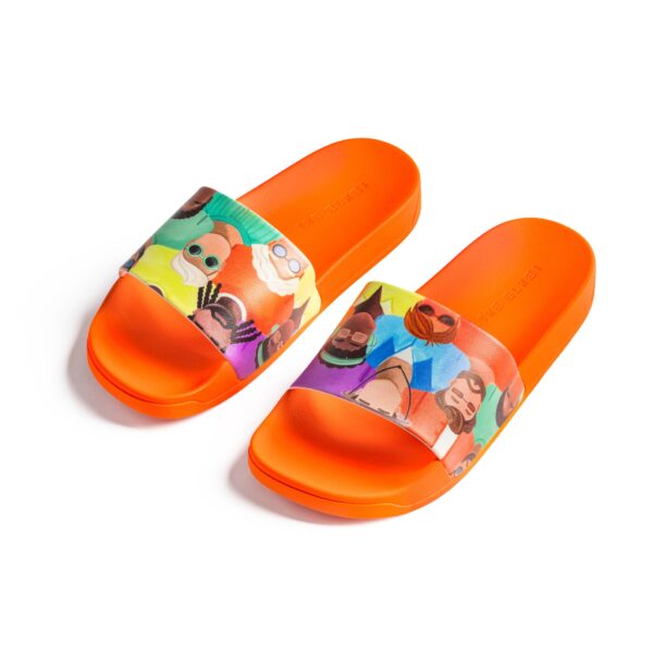 New faces slippers