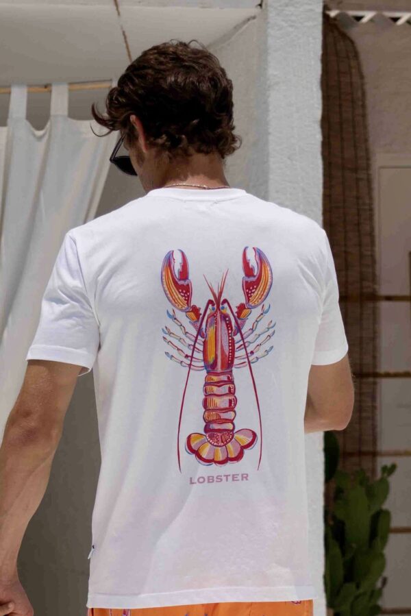 Adults Lobster T-shirt - Image 3